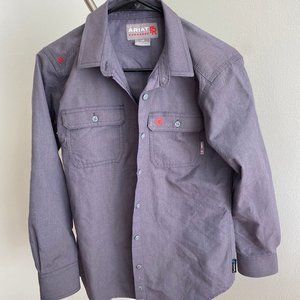 Women's Ariat FR Button Down Size Small